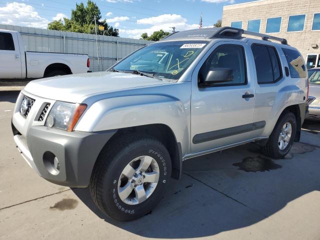 5N1AN0NW5DN812787 - 2013 NISSAN XTERRA X SILVER photo 1