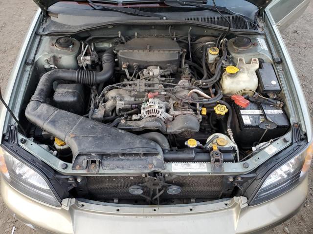 4S3BH675937608228 - 2003 SUBARU LEGACY OUTBACK AWP أخضر صورة 11