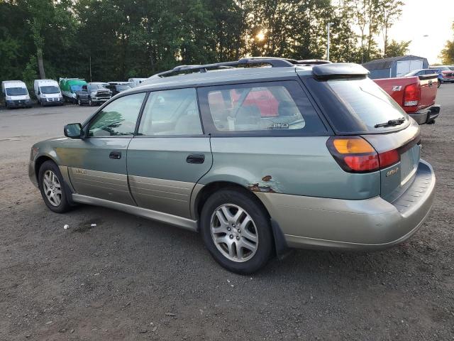 4S3BH675937608228 - 2003 SUBARU LEGACY OUTBACK AWP أخضر صورة 2