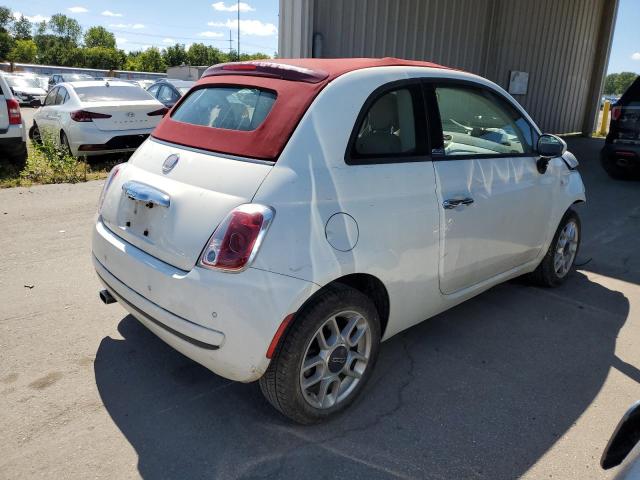 3C3CFFDR8DT523125 - 2013 FIAT 500 POP WHITE photo 3