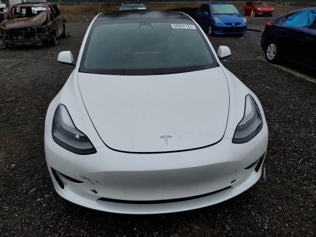 5YJ3E1EA1MF994946 - 2021 TESLA MODEL 3 WHITE photo 5