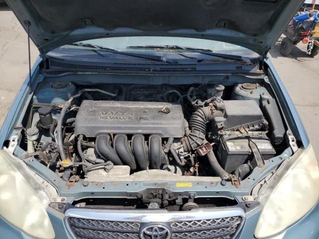 2T1BR32E65C493754 - 2005 TOYOTA COROLLA CE Теңіз түсті фото 11