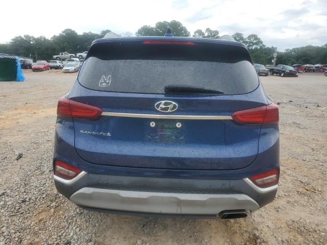 5NMS33AD1KH026810 - 2019 HYUNDAI SANTA FE SEL أزرق صورة 6