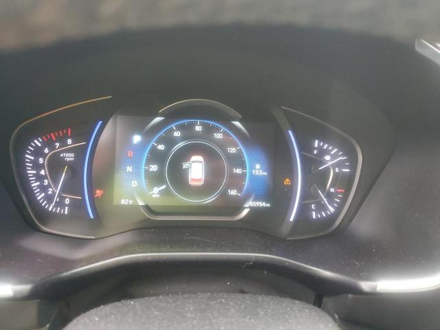 5NMS33AD1KH026810 - 2019 HYUNDAI SANTA FE SEL أزرق صورة 9