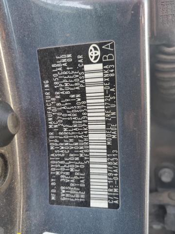 5YFBURHE4KP898578 - 2019 TOYOTA COROLLA L 灰色 照片 13