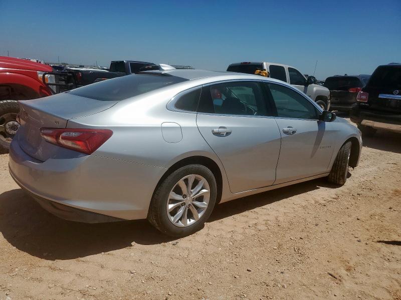 1G1ZD5ST3NF133204 - 2022 CHEVROLET MALIBU LT SILVER photo 3