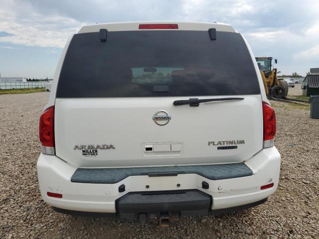 5N1BA0NE5BN621701 - 2011 NISSAN ARMADA PLATINUM WHITE photo 6