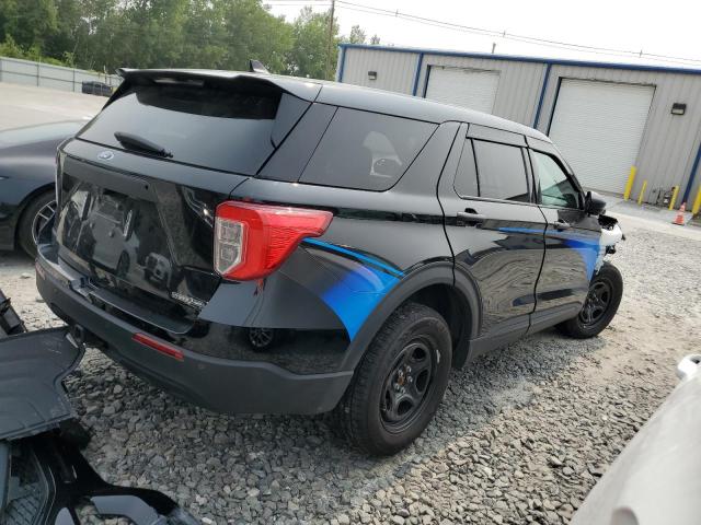 1FM5K8AW6PNA09487 - 2023 FORD EXPLORER POLICE INTERCEPTOR Սև լուսանկար 3