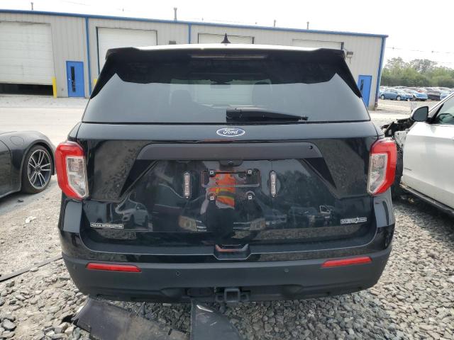 1FM5K8AW6PNA09487 - 2023 FORD EXPLORER POLICE INTERCEPTOR Սև լուսանկար 6