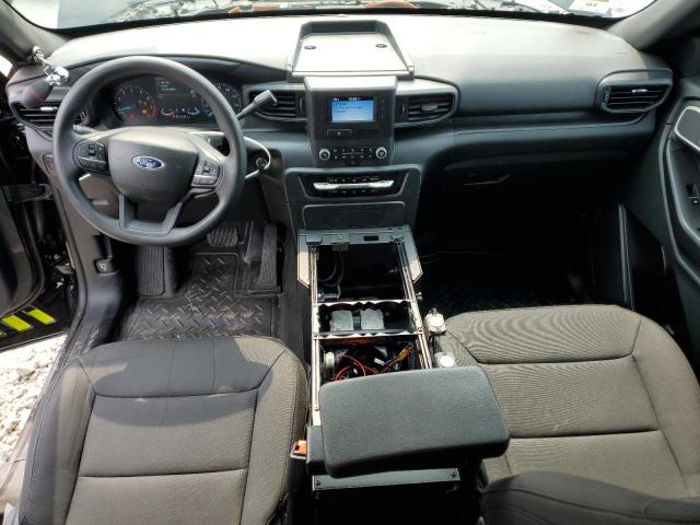 1FM5K8AW6PNA09487 - 2023 FORD EXPLORER POLICE INTERCEPTOR Սև լուսանկար 8