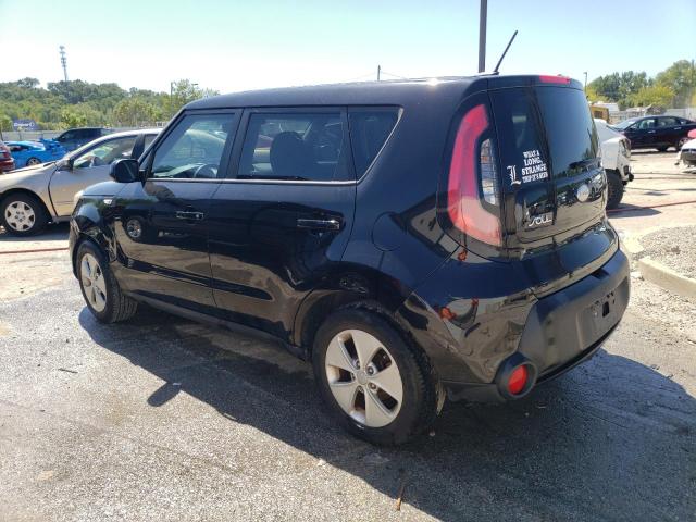 KNDJN2A26E7010046 - 2014 KIA SOUL BLACK photo 2