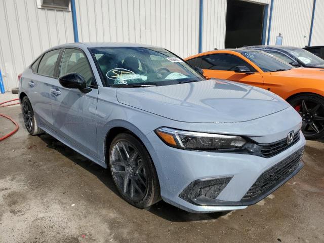 2HGFE2F50NH595530 - 2022 HONDA CIVIC SPORT 灰色 照片 1