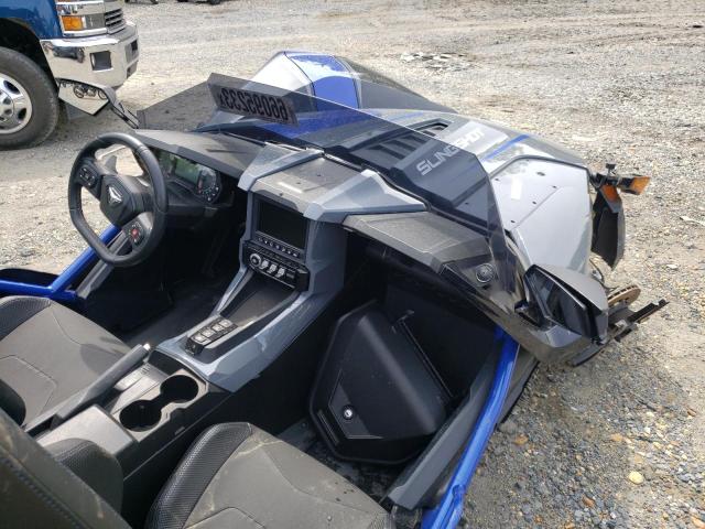 57XAARHB6M8144310 - 2021 POLARIS SLINGSHOT R BLACK photo 5