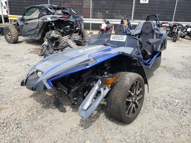 57XAARHB6M8144310 - 2021 POLARIS SLINGSHOT R BLACK photo 9