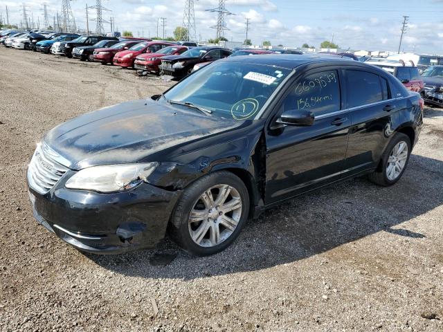 1C3CCBBB9CN174062 - 2012 CHRYSLER 200 TOURING BLACK photo 1