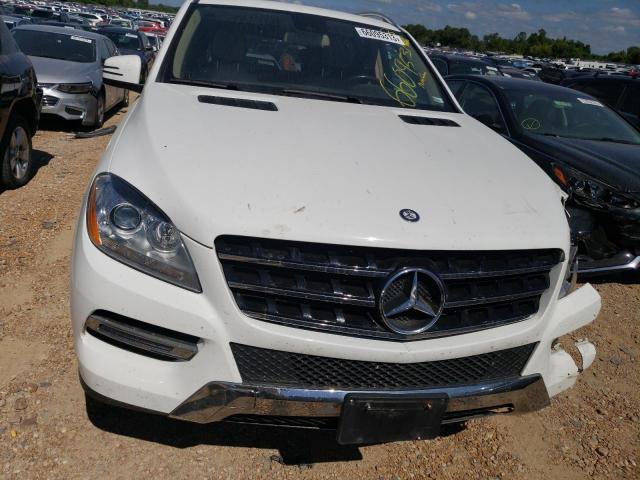 4JGDA5HB8FA605836 - 2015 MERCEDES-BENZ ML 350 4MATIC WHITE photo 5