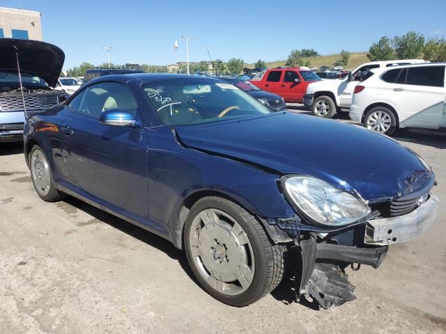 JTHFN48Y820022665 - 2002 LEXUS SC 430 BLUE photo 4