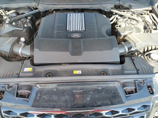 SALWV2EF9GA586294 - 2016 LAND ROVER RANGE ROVE AUTOBIOGRAPHY BLACK photo 12