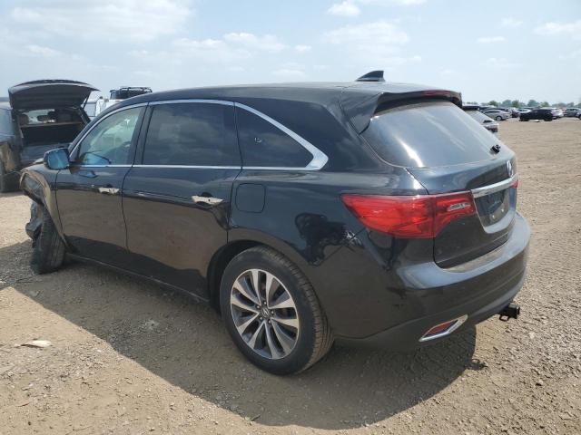 5FRYD4H44GB035947 - 2016 ACURA MDX TECHNOLOGY Бордовый фото 2