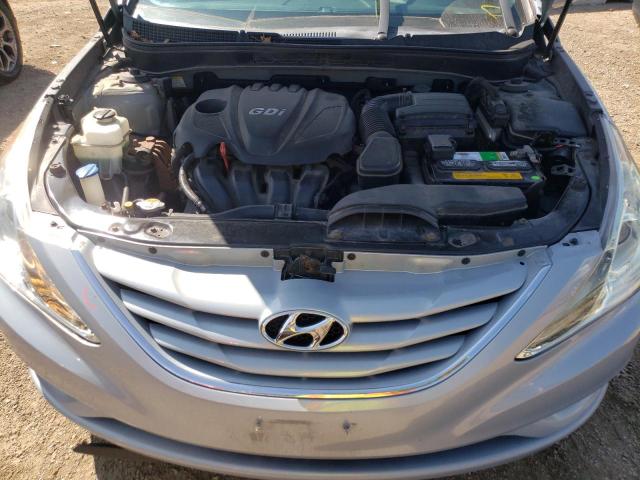 5NPEB4AC1DH727527 - 2013 HYUNDAI SONATA GLS SILVER photo 11