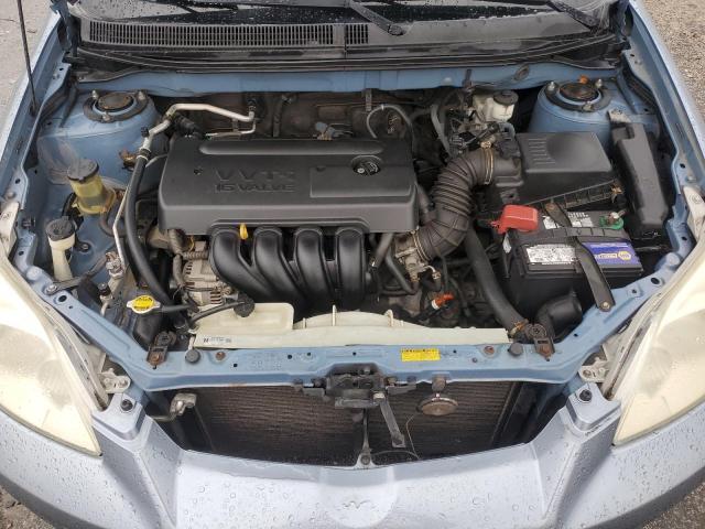 2T1KR32E28C692353 - 2008 TOYOTA COROLLA MA XR BLUE photo 11