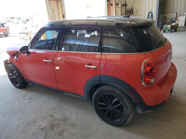 WMWZB3C55BWH95136 - 2011 MINI COOPER COUNTRYMAN RED photo 2