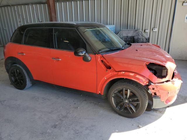 WMWZB3C55BWH95136 - 2011 MINI COOPER COUNTRYMAN RED photo 4