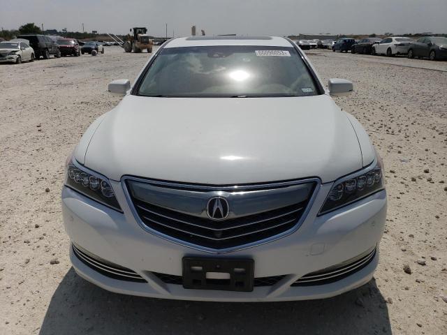 JH4KC2F95HC000084 - 2017 ACURA RLX SPORT HYBRID ADVANCE WHITE photo 5