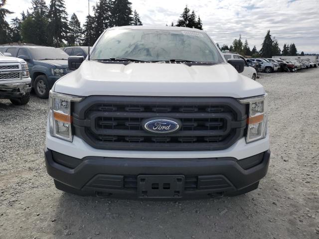 1FTFX1E58MKE44656 - 2021 FORD F150 SUPER CAB WHITE photo 5