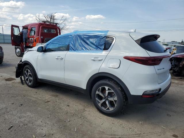 KNDPM3ACXL7760025 - 2020 KIA SPORTAGE LX WHITE photo 2