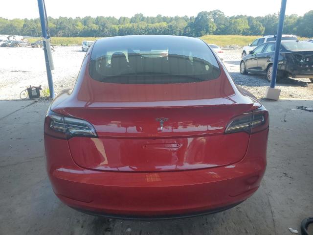 5YJ3E1EA9MF859441 - 2021 TESLA MODEL 3 RED photo 6