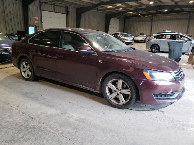 1VWBP7A38DC071728 - 2013 VOLKSWAGEN PASSAT SE PURPLE photo 4