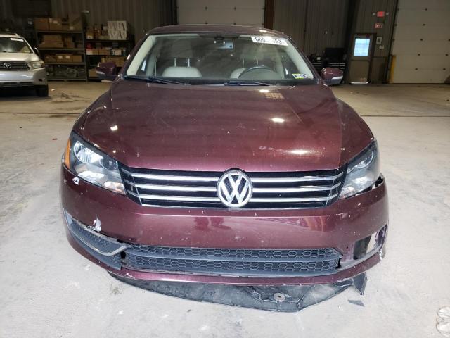 1VWBP7A38DC071728 - 2013 VOLKSWAGEN PASSAT SE PURPLE photo 5