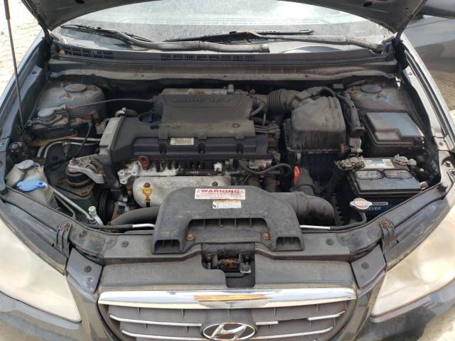 KMHDU46DX8U350338 - 2008 HYUNDAI ELANTRA GLS GRAY photo 11