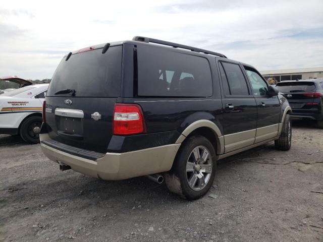 1FMJK1H59AEB46594 - 2010 FORD EXPEDITION EL EDDIE BAUER BLACK photo 3