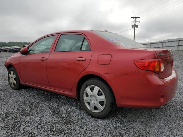 2T1BU4EEXAC421496 - 2010 TOYOTA COROLLA BASE RED photo 2