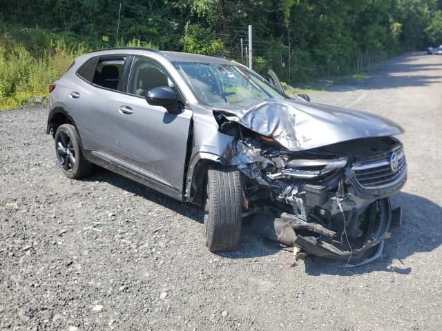 LRBAZLR47MD076068 - 2021 BUICK ENVISION PREFERRED GRAY photo 4