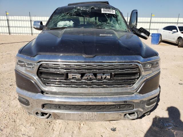 1C6SRFHT8KN795358 - 2019 RAM 1500 LIMITED GRAY photo 5