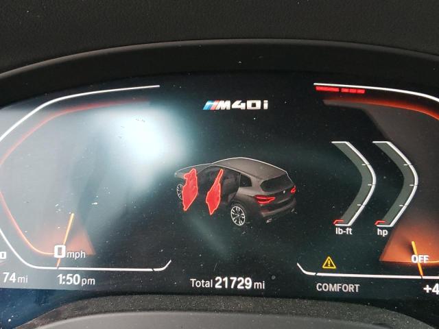 5UXTY9C05M9F20302 - 2021 BMW X3 XDRIVEM40I თეთრი ფოტო 9