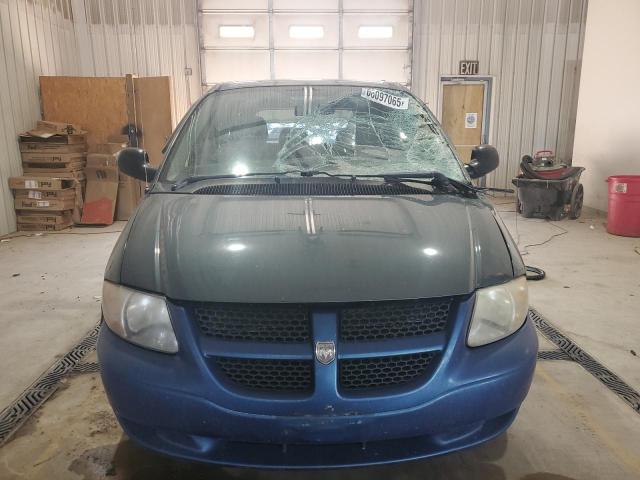 1C4GP45R65B388355 - 2005 CHRYSLER TOWN & COU 青色 照片 5