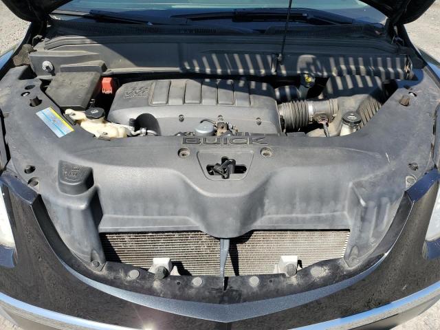 5GALVBED7AJ268529 - 2010 BUICK ENCLAVE CXL 黑色 照片 12