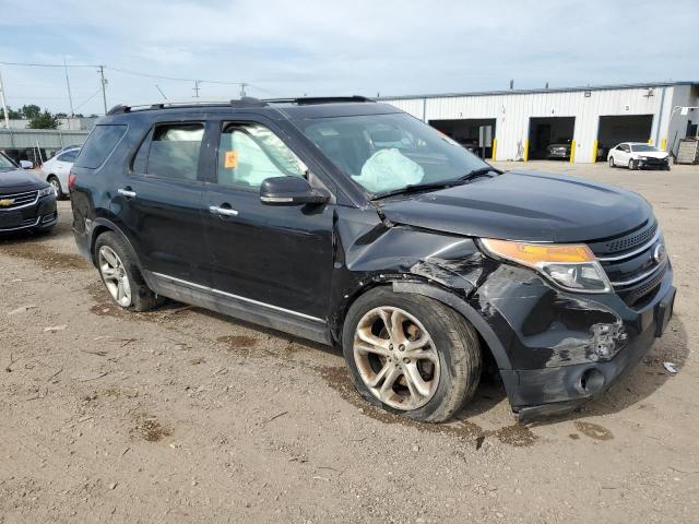 1FM5K8F87FGC11915 - 2015 FORD EXPLORER LIMITED CHARCOAL photo 4