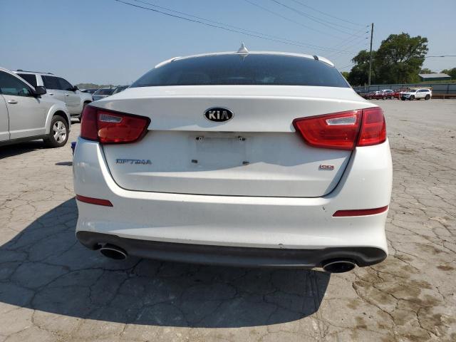 5XXGM4A76FG461958 - 2015 KIA OPTIMA LX WHITE photo 6