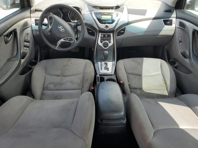 KMHDH4AE1CU376582 - 2012 HYUNDAI ELANTRA GLS GRAY photo 8