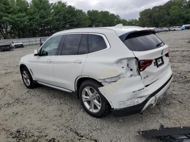 5UXTY5C04L9B76579 - 2020 BMW X3 XDRIVE30I WHITE photo 2