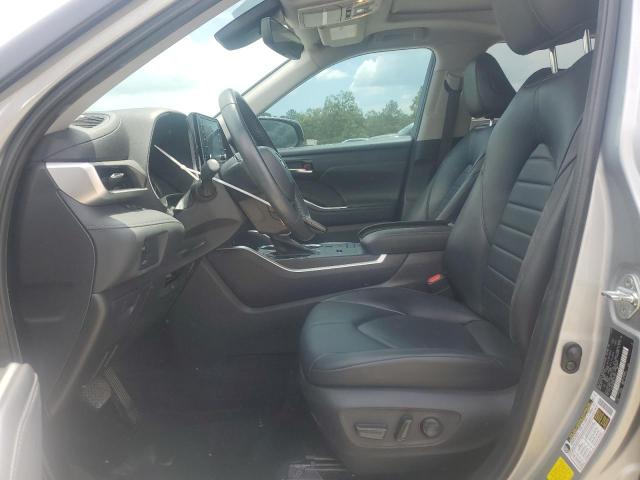 5TDGZRAH5NS101472 - 2022 TOYOTA HIGHLANDER XLE ვერცხლისფერი ფოტო 7