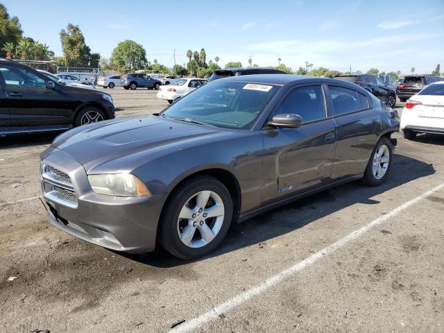 2C3CDXBG2EH108132 - 2014 DODGE CHARGER SE GRAY photo 1