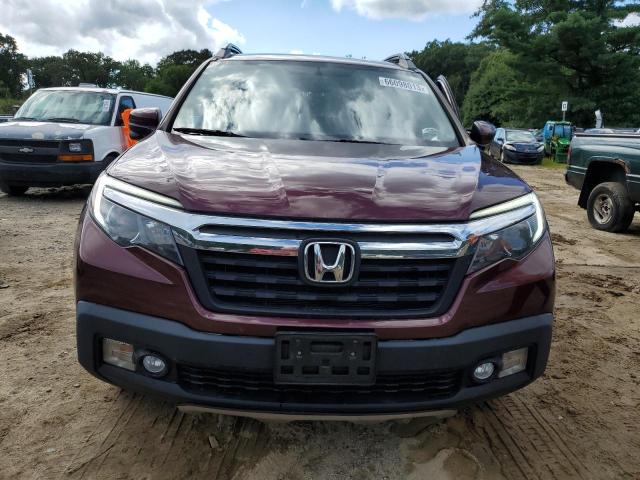 5FPYK3F65HB012692 - 2017 HONDA RIDGELINE RTL MAROON photo 5