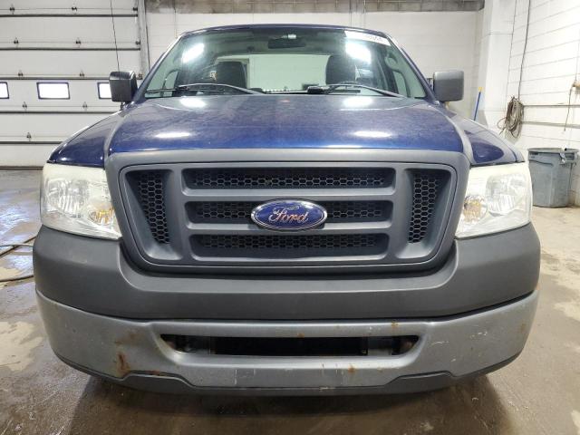 1FTRF12217KA94897 - 2007 FORD F150 BLUE photo 5