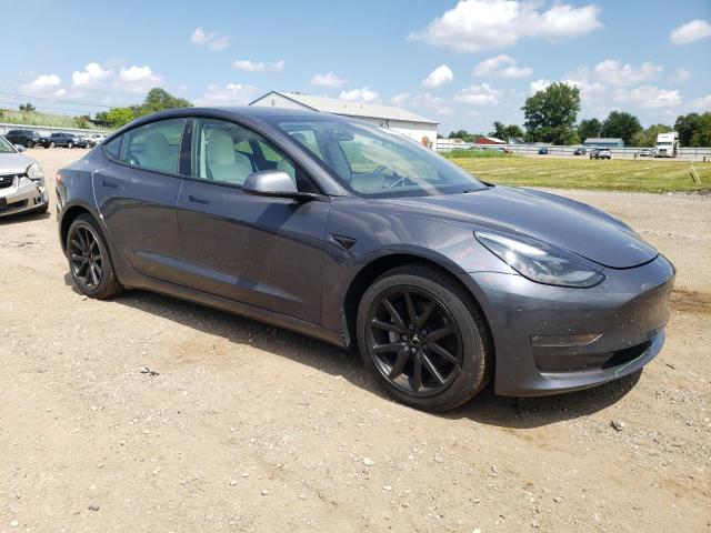 5YJ3E1EB2MF020109 - 2021 TESLA MODEL 3 灰色 照片 4